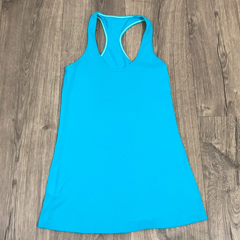 Lululemon tank top turquoise blue